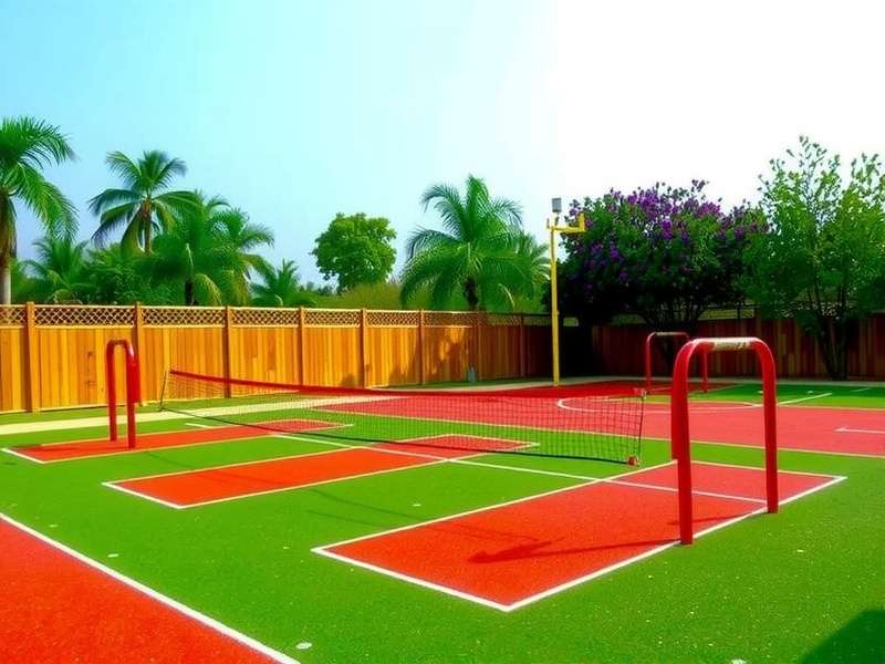 Volley Dominators Indian Themed Court