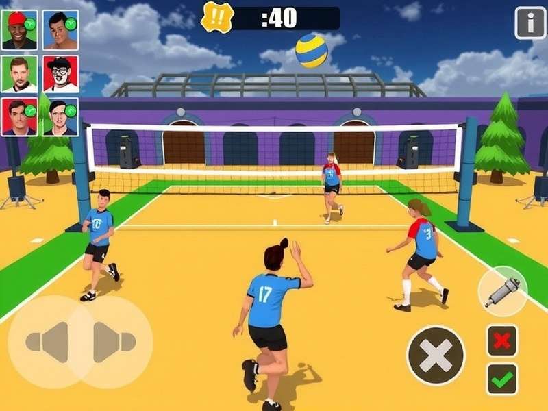 Volley Dominators Game Screenshot